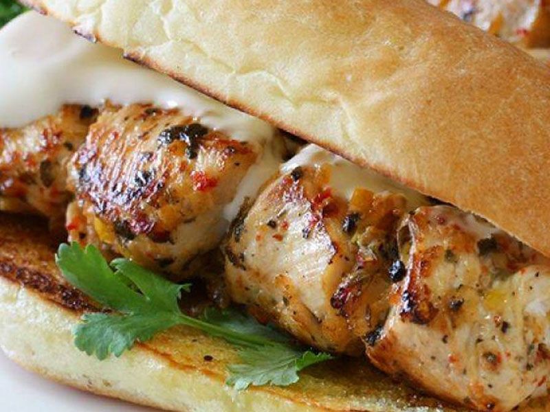 Shish Tawook Sandwich