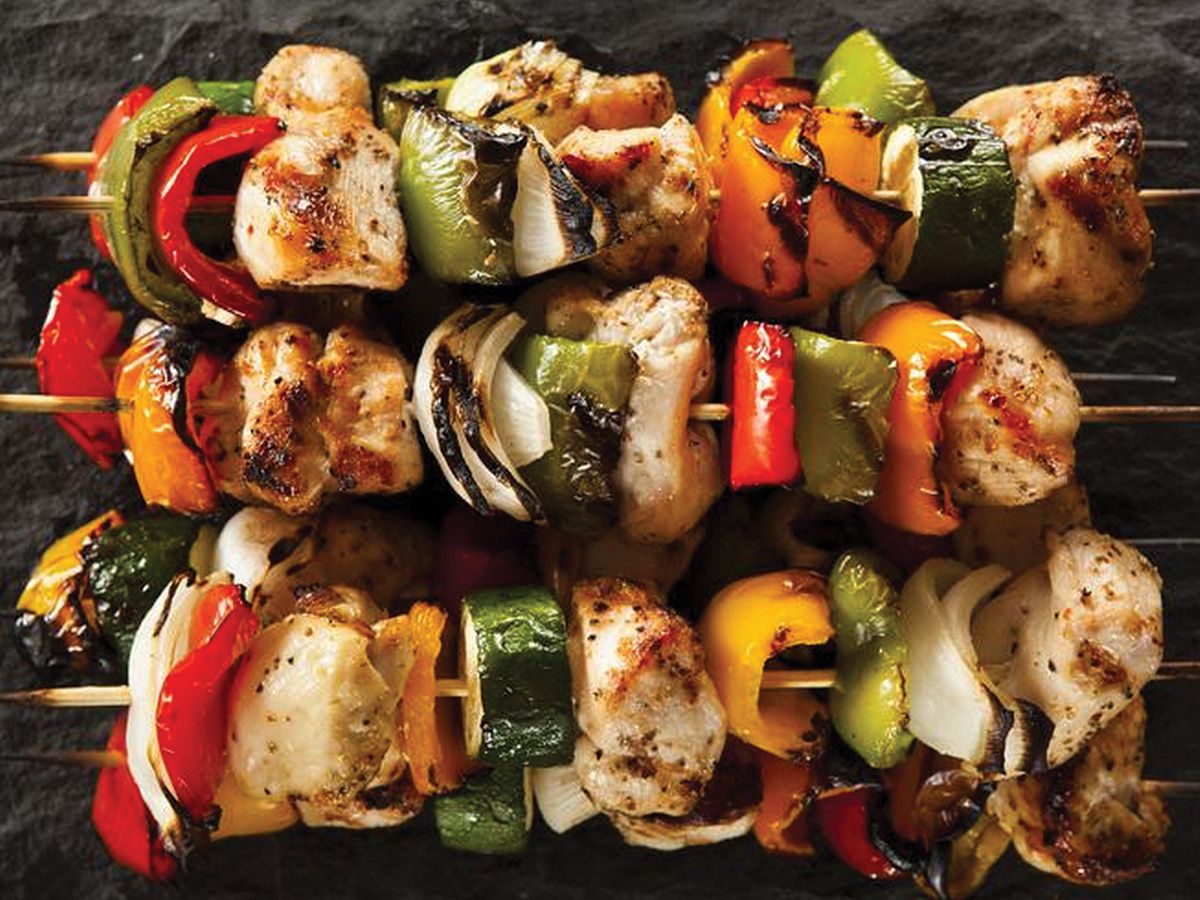 Shish Tawook on Charcoal