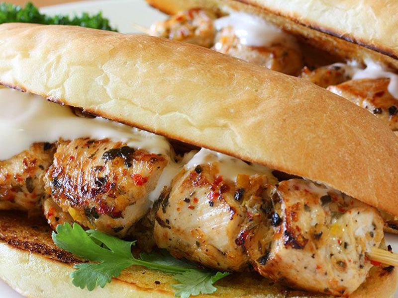 Shish Tawook Sandwich