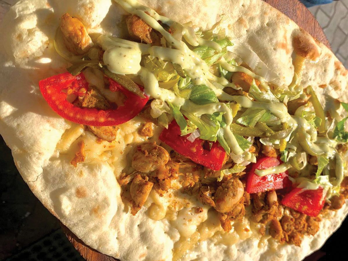 Shish Tawook Oven Baked Sandwich