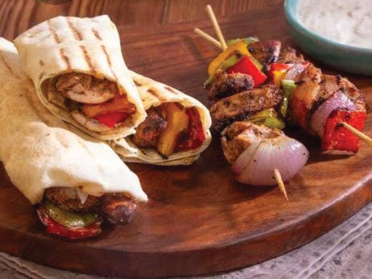 Shish Tawook sandwich