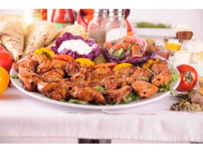 Syrian Shish Tawook Meal
