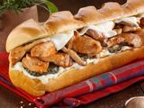 Shish Tawook With Mushroom Sandwich