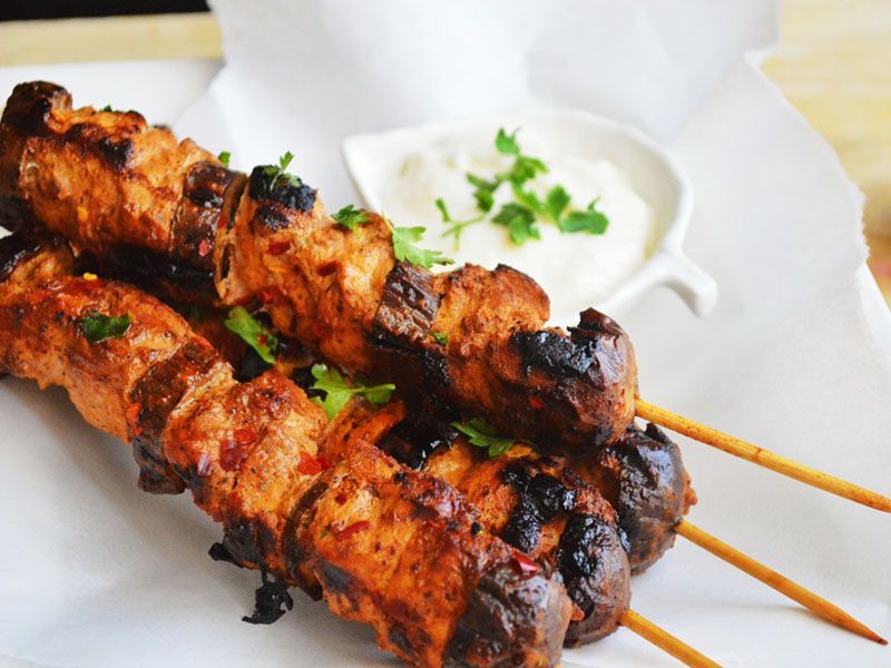 Grilled Shish Tawook
