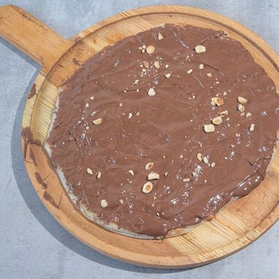 Chocolate Baladi Ghee Feteera