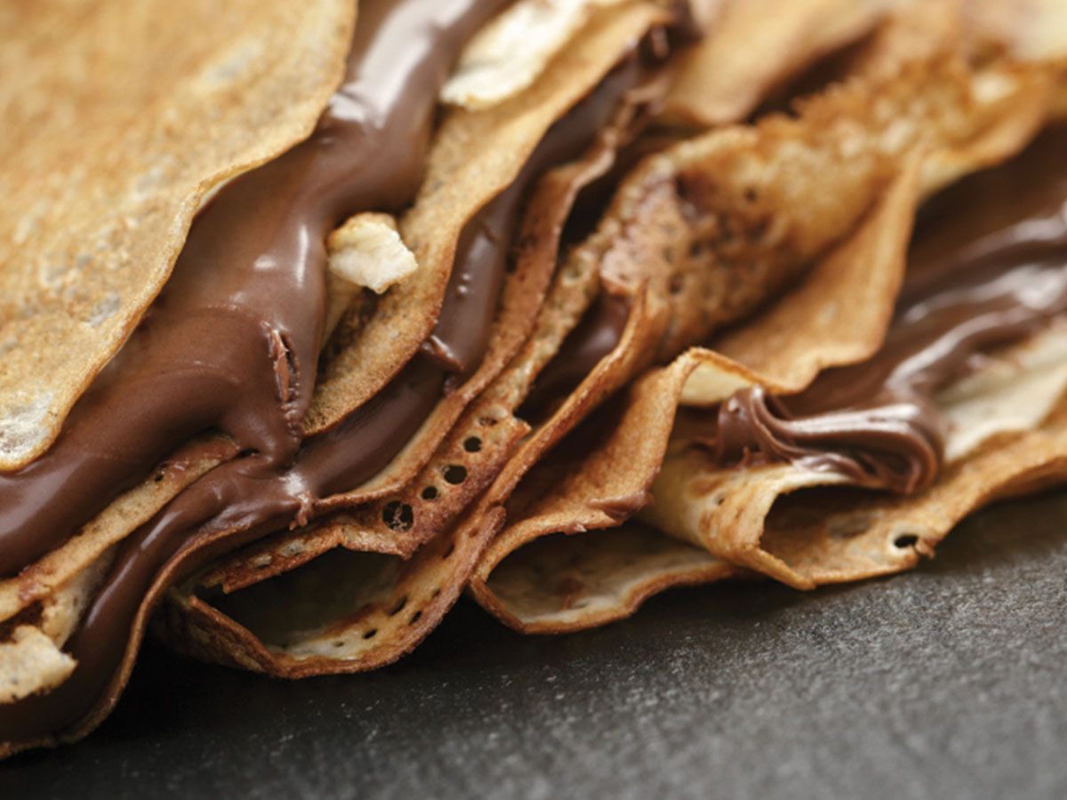 Nuts Chocolate Crepe