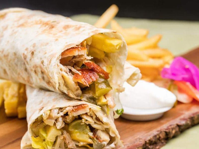 Chicken Saroukh Sandwich