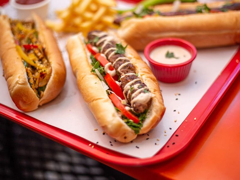 Saroukh Kofta Sandwich
