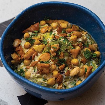 Hummus with Nuts Dish