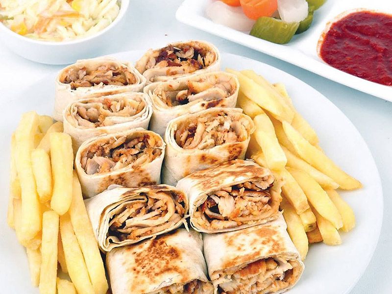 Regular Meat Shawarma Platter