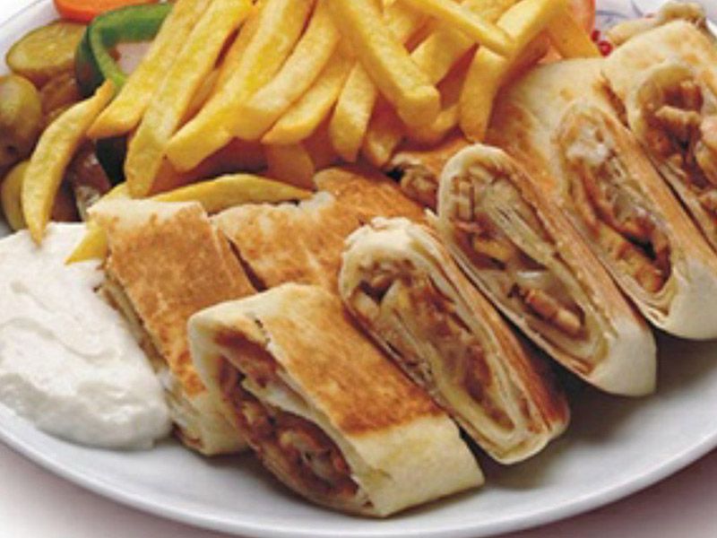 Chicken Arabian Shawarma Platter