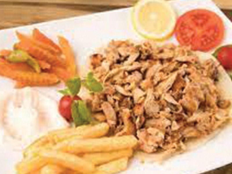 Meat Shawerma Platter