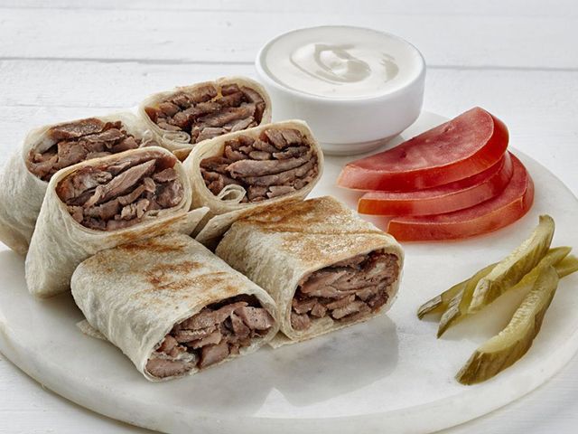 Arabic Meat Shawerma Platter