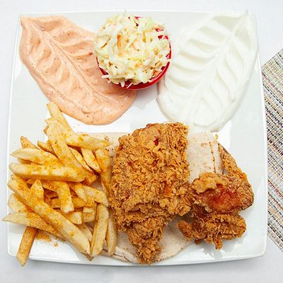 Quarter Breast(Breast + Wing) Broasted