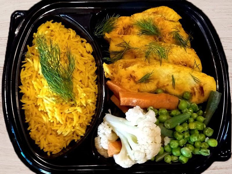 Grilled Chicken Breast Platter