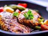 Grilled Breasts Dish