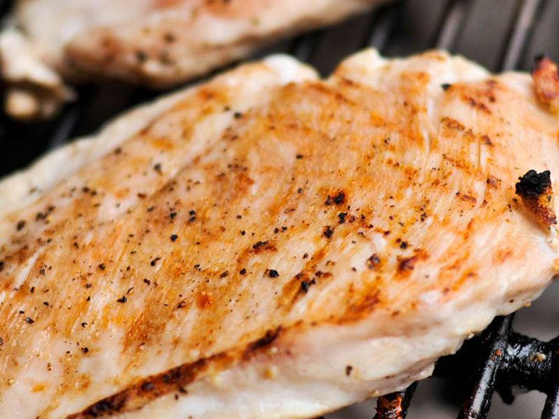 Charcoal Grilled Chicken Breast