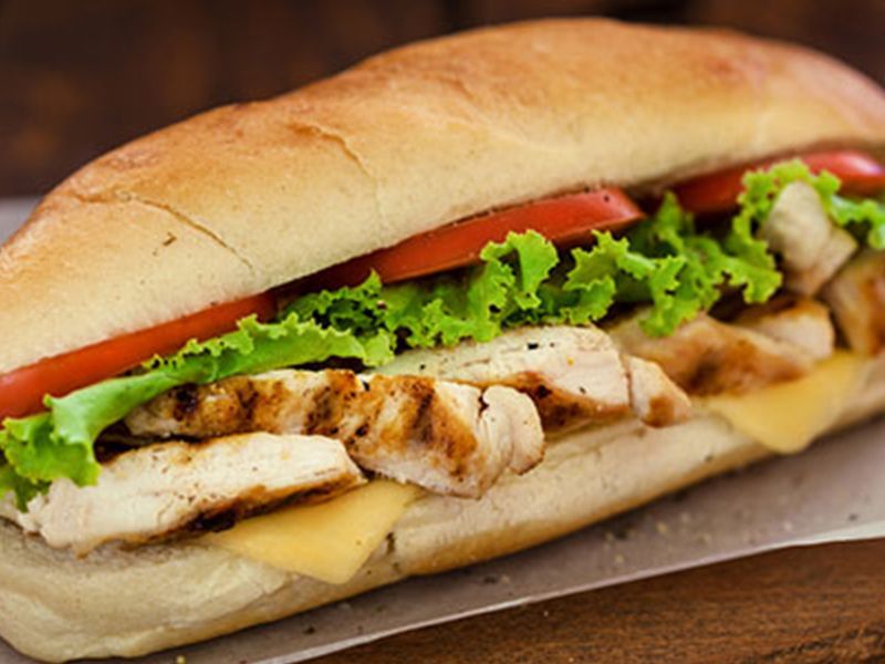 Grilled chicken breast Sandwich Combo