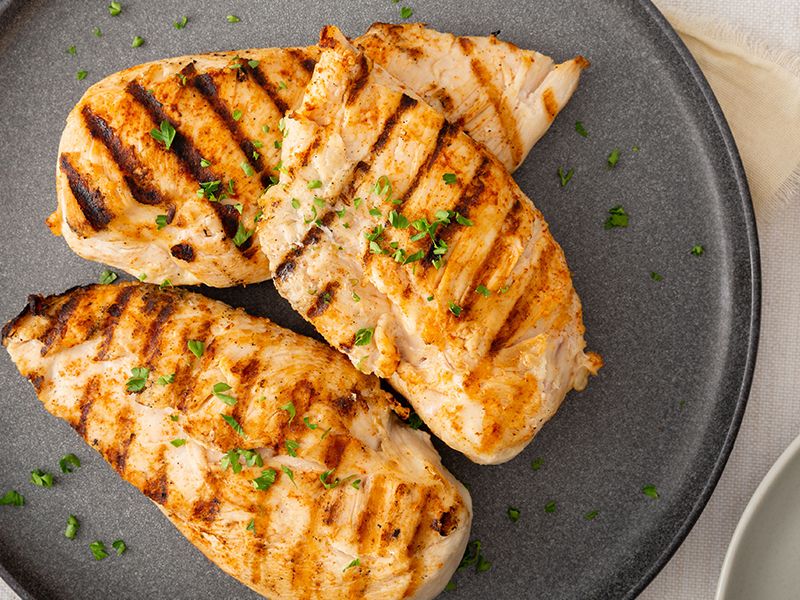 Grilled Chicken Breast Platter