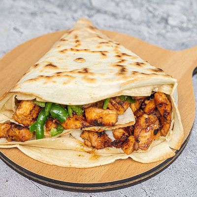 كريب صدر مشوي على الجريل