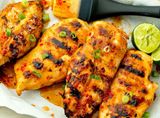 grilled breasts meal
