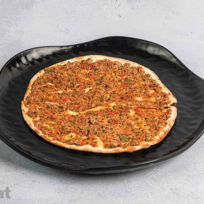 Red meat with dough