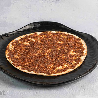 Meat with dough