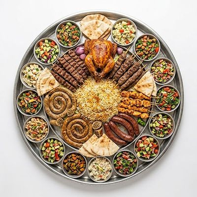 New Year's Tray Family