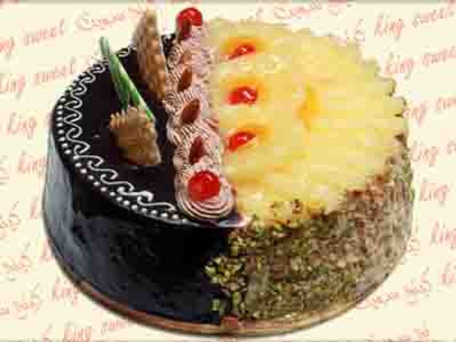 Half And Half Torte