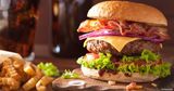 Spicy Jalapeno Beef Burger Sandwich
