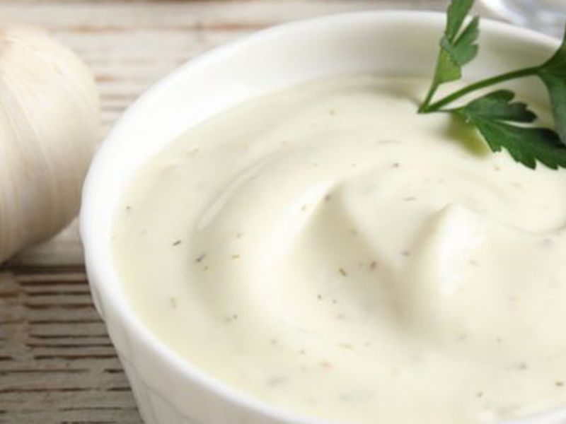 Garlic Dip Salad