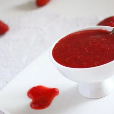 Strawberry sauce