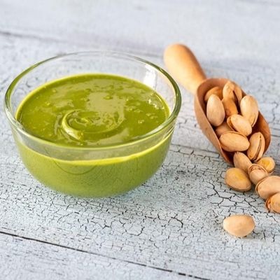 Add Pistachio Sauce