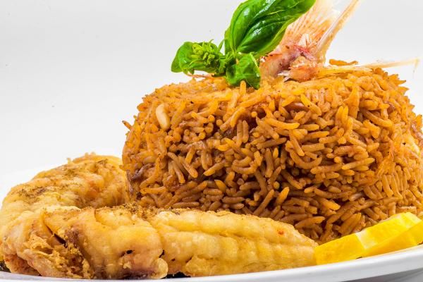 Seafood with Sayadaia Rice