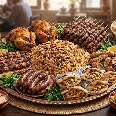 صينية العائلة الكبيرة