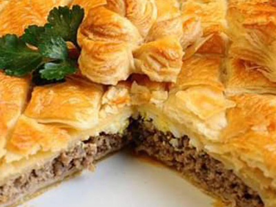 Rokak With Minced Meat Tray