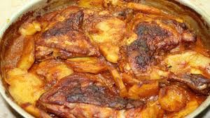 Half Duck With Potatoes Tray