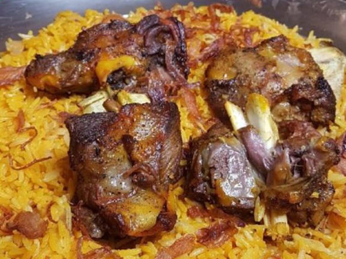 mutton mandi rice