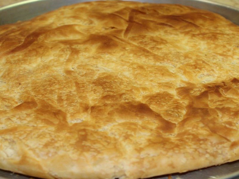 Feteer Meshaltet With Baladi Ghee