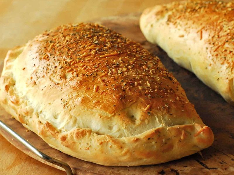 Mushroom Calzone