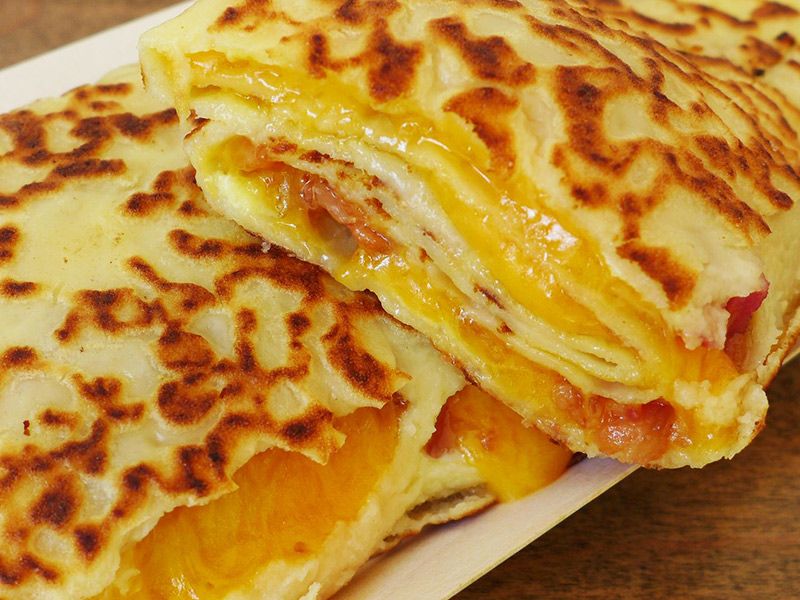 Mozzarella Cheese Crepe