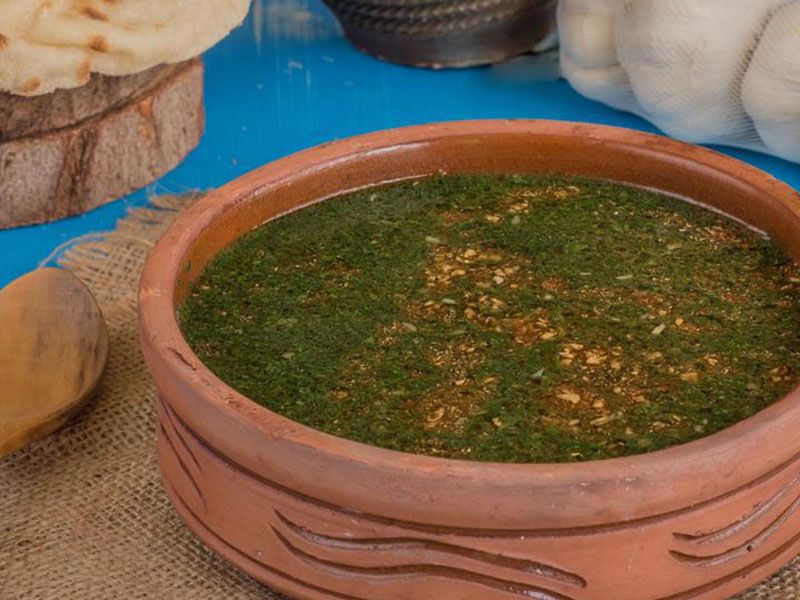Plain Molokhia Casserole