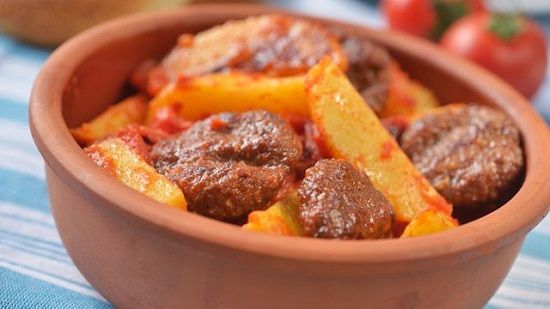 Potatoes With Meat Casserole