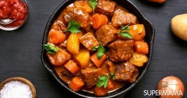 Potato tagine with meat