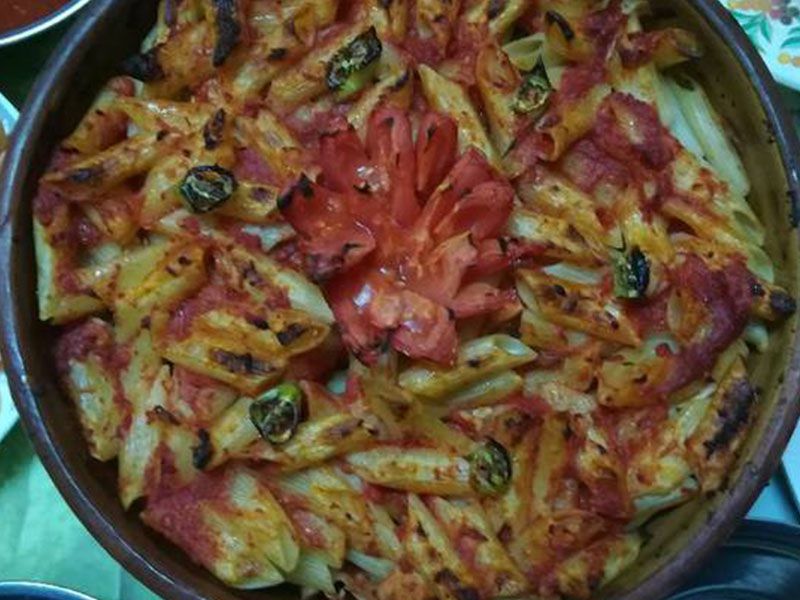 Chicken Oven Baked Pasta Casserole