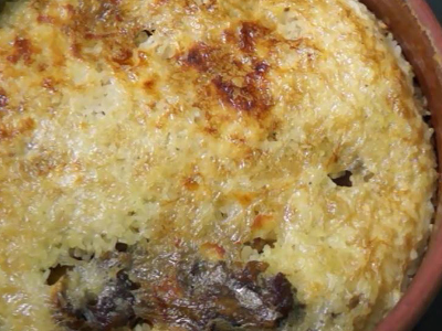 Rice With Veal Meat Casserole