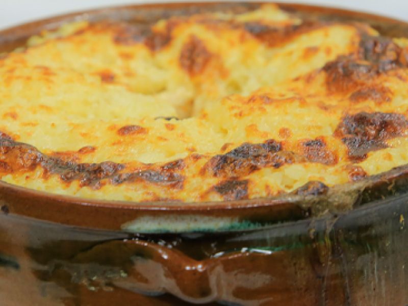 Plain Oven Baked Rice Tagine