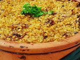 Oven Rice With Meat Casserole