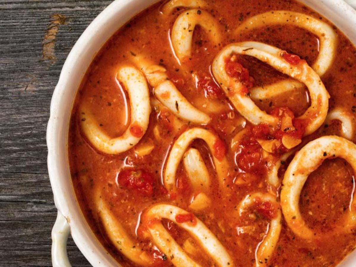 Squid casserole