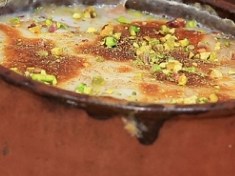 Nuts Umm Ali Casserole